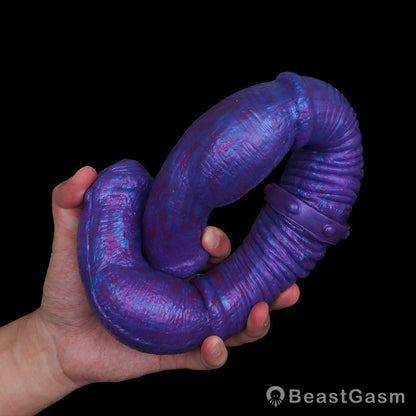 🐎 18.9” Huge Double - Ended Horse Dildo – Ultra - Realistic Ride - BeastGasm