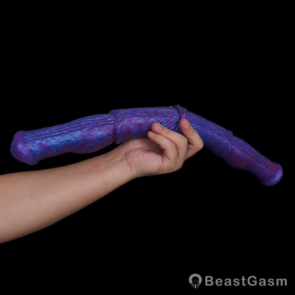 🐎 18.9” Huge Double - Ended Horse Dildo – Ultra - Realistic Ride - BeastGasm