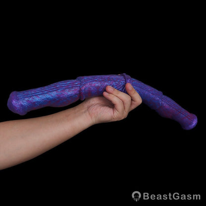 🐎 18.9” Huge Double - Ended Horse Dildo – Ultra - Realistic Ride - BeastGasm