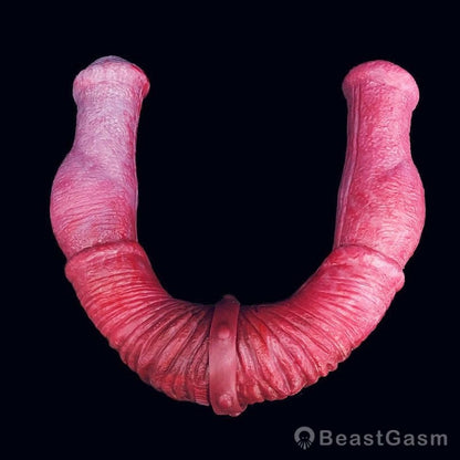 🐎 18.9” Huge Double - Ended Horse Dildo – Ultra - Realistic Ride - BeastGasm