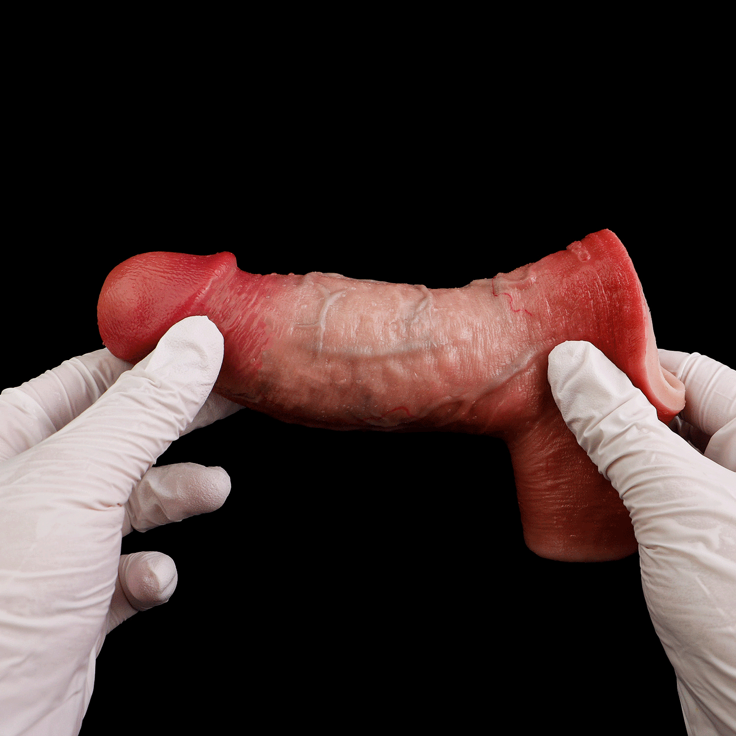 🦅 Liti Muscle-Flex Platinum Silicone Cock Sleeve