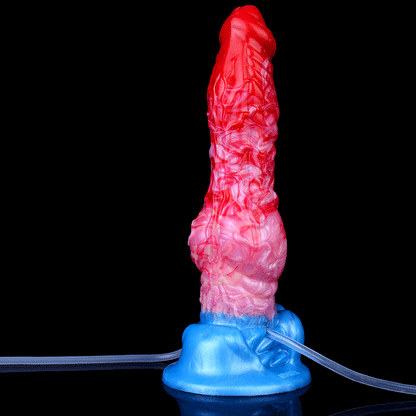 🐕 Adjustable Canine Inflatable Dildo – Realistic Ejaculating Fun