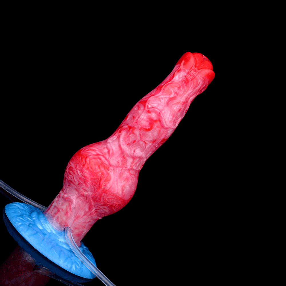 Mythical Stimulation with Cerberus Inflatable Dildo