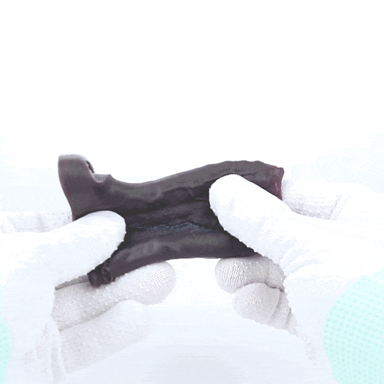 Open Tip Penis Sleeve ✨ Abyss Touch – Dotted Sensory Silicone