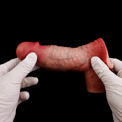 🦅 Liti Muscle-Flex Platinum Silicone Cock Sleeve