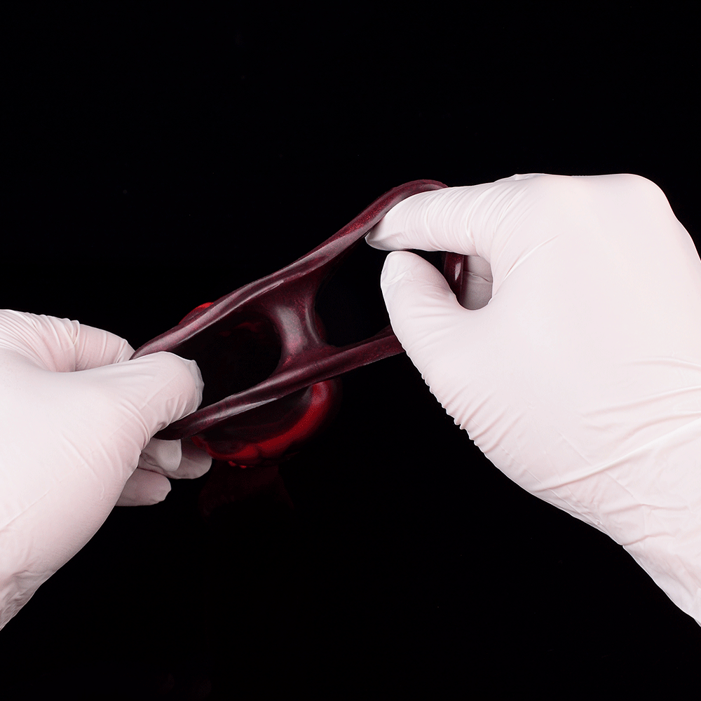 Kert Dragon Cock Sleeve – Bold Red & Black Fantasy Toy