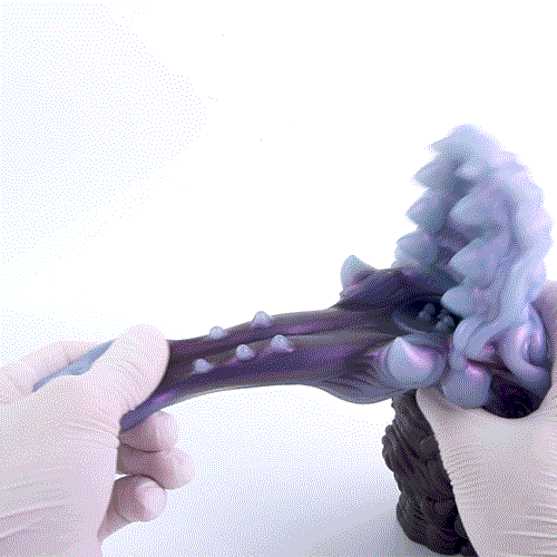 🦠 Void Predator Alien Fantasy Masturbator – Platinum Silicone