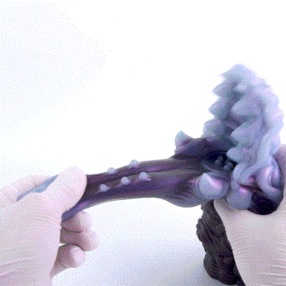 🦠 Void Predator Alien Fantasy Masturbator – Platinum Silicone
