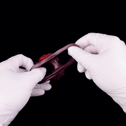 Blood-Red Fantasy Vibrating Cock Sleeve – Deep Pleasure