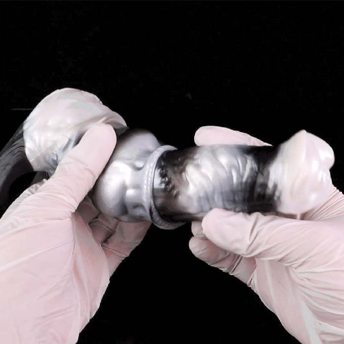 🦓 Zebra Fantasy Vibrating Wearable Penis Sleeve