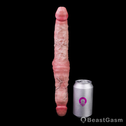 🌟 Twin Unicorn Symmetric Double-Ended Dildo