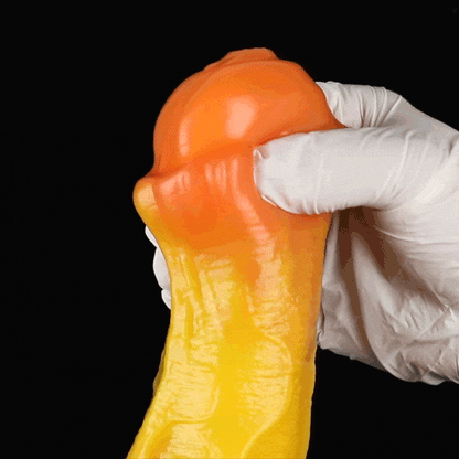 🐎 Blaze Horse Fantasy Dildo – Thick Knot, Hardcore Stretch