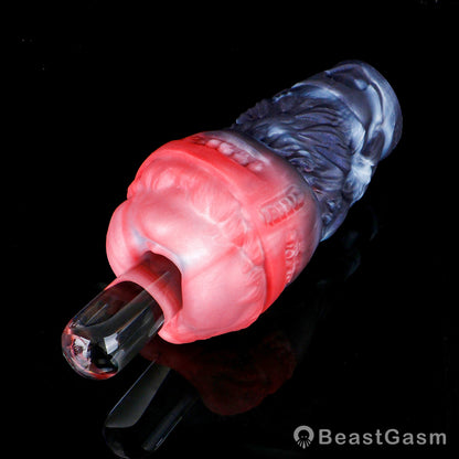 🐺 BeastGasm Ghostfang Open-Tunnel Pocket Pussy