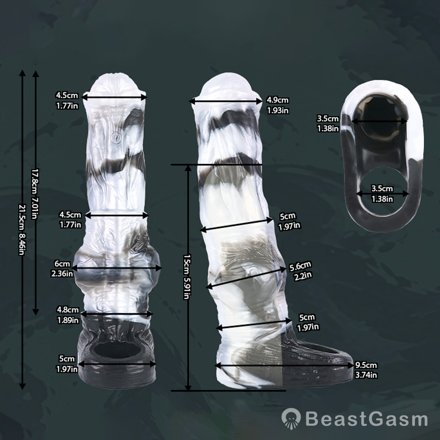 🎠 Fantasy Horse Vibrating Wearable Penis Sleeve