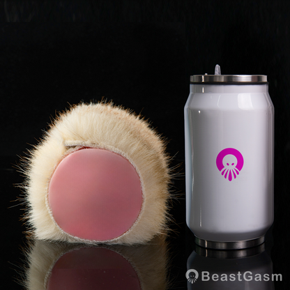 🐰 Lop Rabbit Furry Pocket Pussy | Snap-Off Plush Male Masturbator