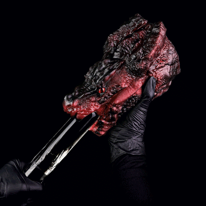 Pyrothrax Dragon Head Silicone Masturbator – Dark Fantasy 🐉🔥