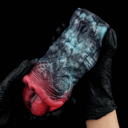 👅 Abyss Tongue Entity: Squeeze-Control Alien Mouth Stroker