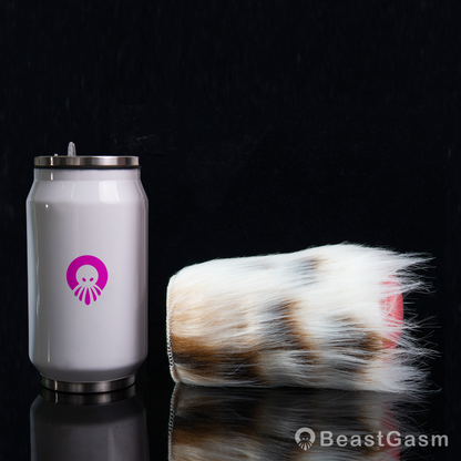 🐆 Snow Leopard Pocket Pussy | Detachable Fur Male Masturbator