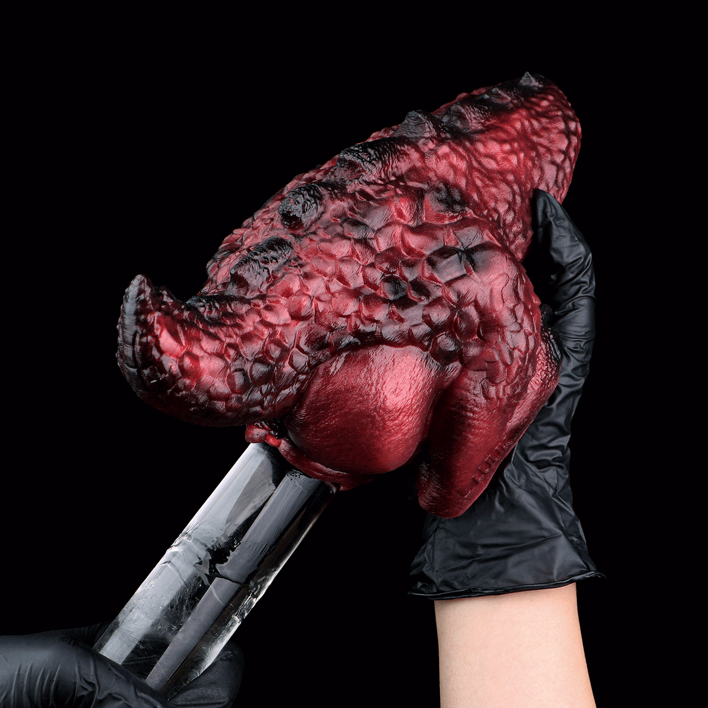 🔥 Crimson Dragon Dual-Channel Masturbator – Extreme Texture