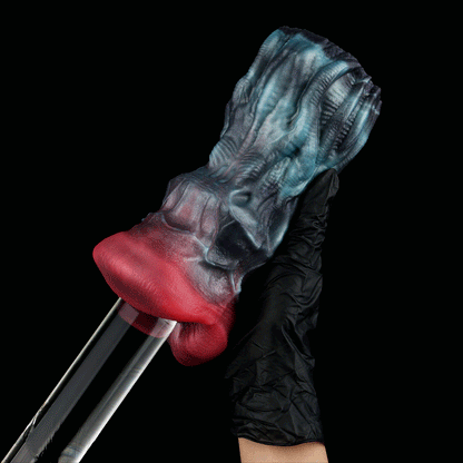 💋 Dark Banshee's Kiss: Realistic Lips Suction Stroker