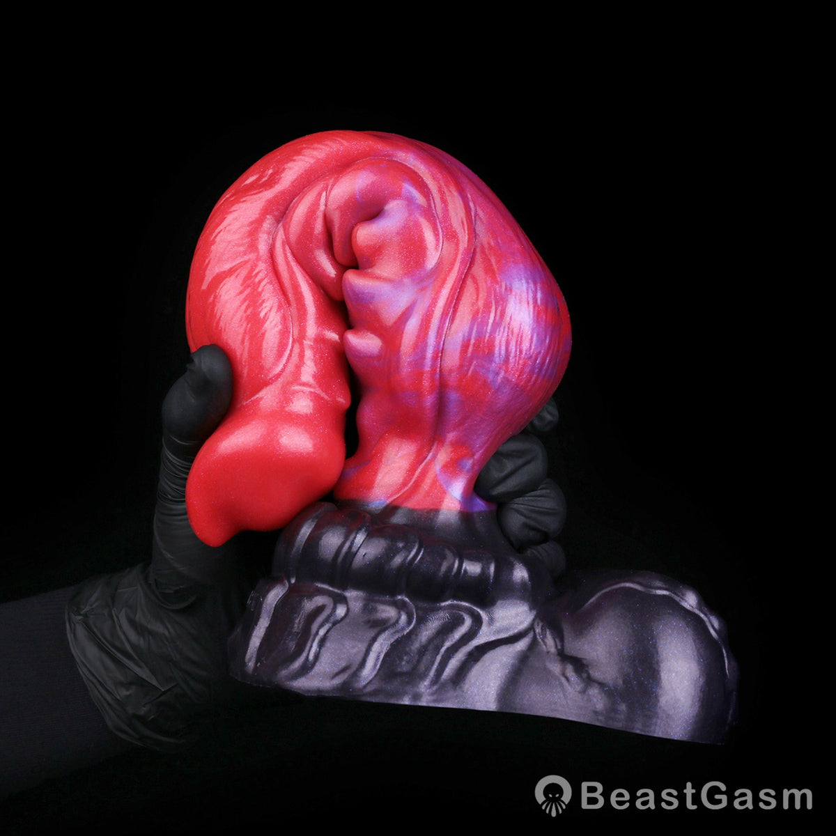 🐉 Flame Dragon Fantasy Dildo | Knotted Silicone Toy