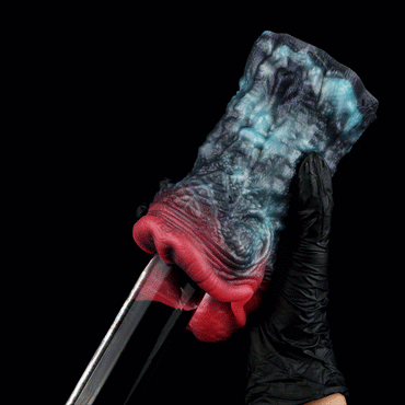 👅 Abyss Tongue Entity: Squeeze-Control Alien Mouth Stroker