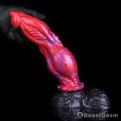 🐲 Shadow Dragon Fantasy Dog Dildo — Organic S-Curve Spine