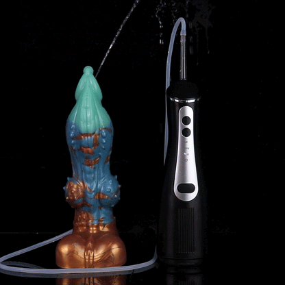 🐦‍🔥 Dragon Hound Squirting Dildo – Tri-Color Fantasy Toy