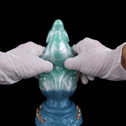 🐉 Emberknuckle Inflatable Dragon Knot Dildo | Fantasy Toy