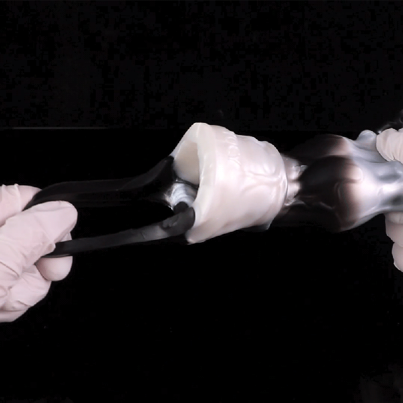 🦓 Zebra Fantasy Vibrating Wearable Penis Sleeve