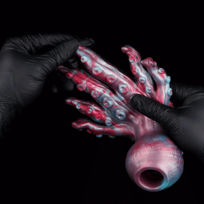 🐙 Alien Octopus Cock Sleeve | Dual Grinding Stimulator