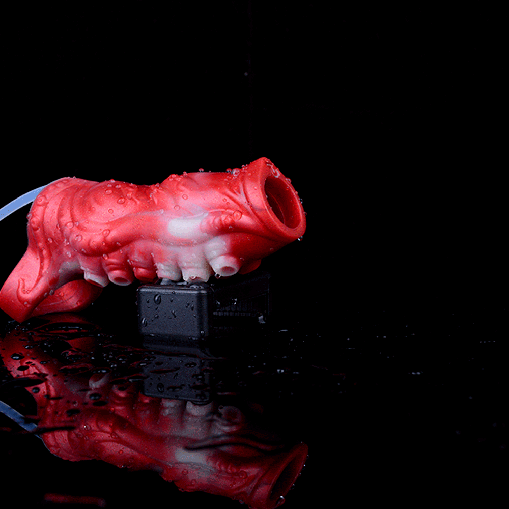 Kraken’s Embrace – Squirting Tentacle Sheath & Penis Sleeve - BeastGasm