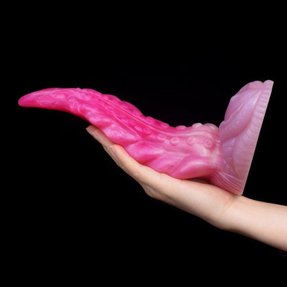 Curved Tentacle Dildo for Women – Silicone Alien Fantasy Toy - BeastGasm