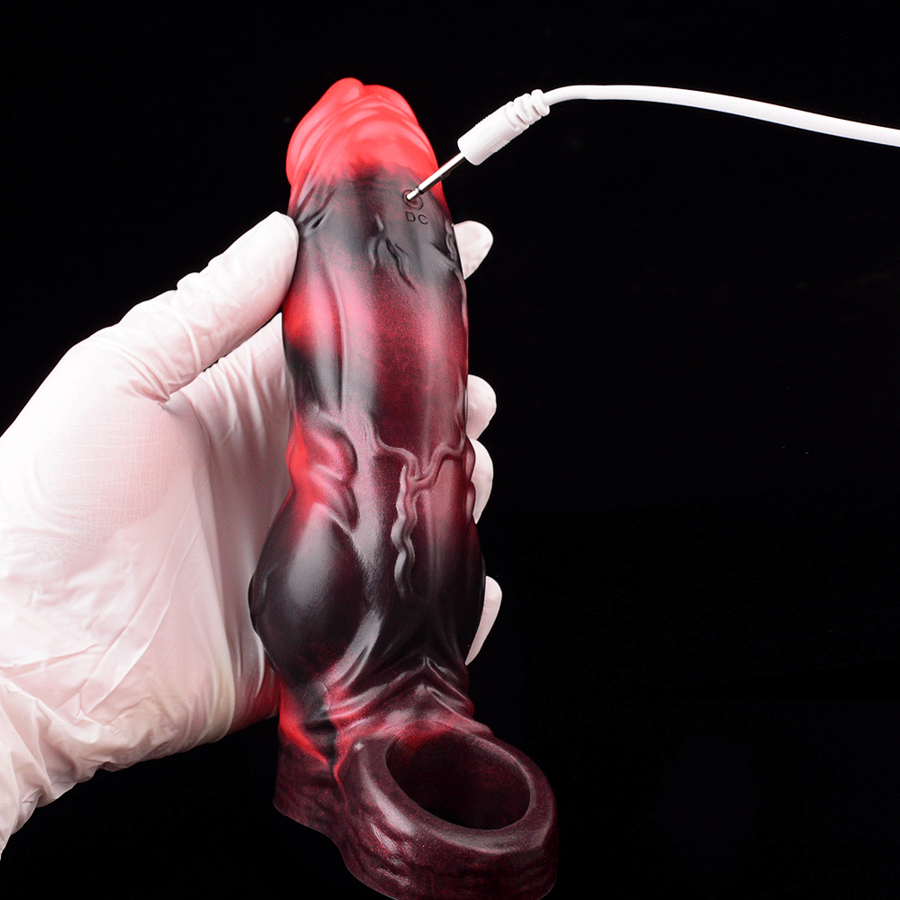 Hiram Vibrating Cock Sleeve – Lifelike Extender Pleasure