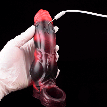 Hiram Vibrating Cock Sleeve – Lifelike Extender Pleasure