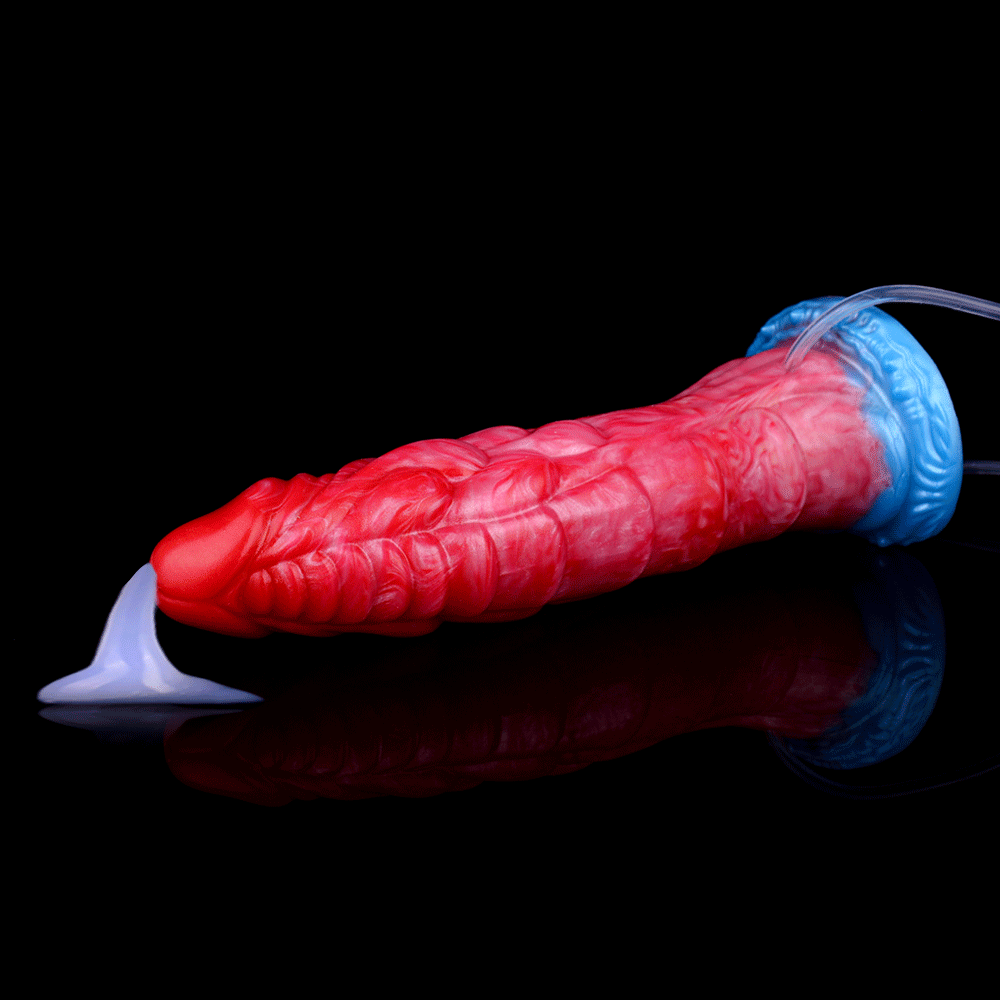 Black Dragon Inflatable Dildo – Squirting Fantasy Toy by BeastGasm - BeastGasm