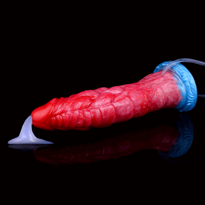 Black Dragon Inflatable Dildo – Squirting Fantasy Toy by BeastGasm - BeastGasm