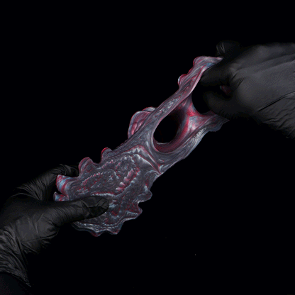 👾 Voidforge Alien Cock Sleeve & Grinder | Platinum Silicone