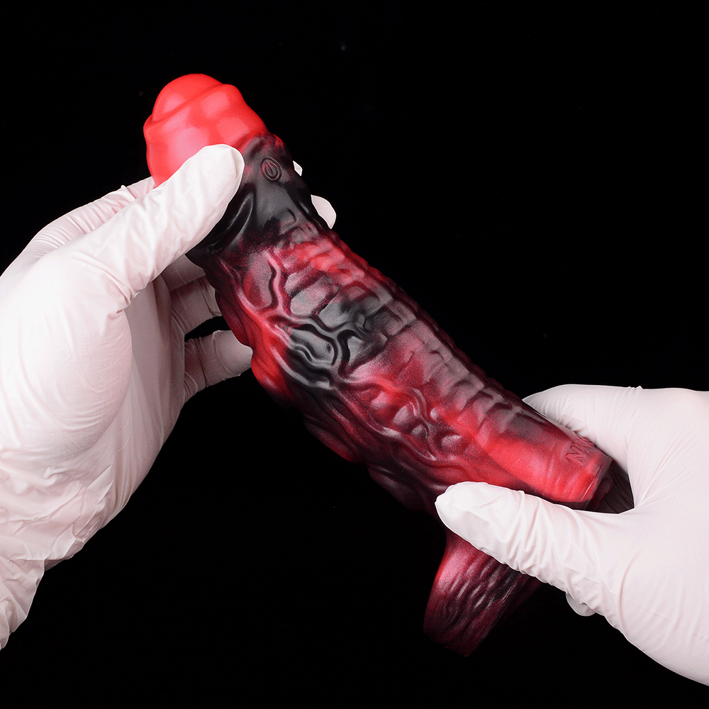 Fantasy Penis Sleeve with Vibration – BeastGasm Tentacle Toy