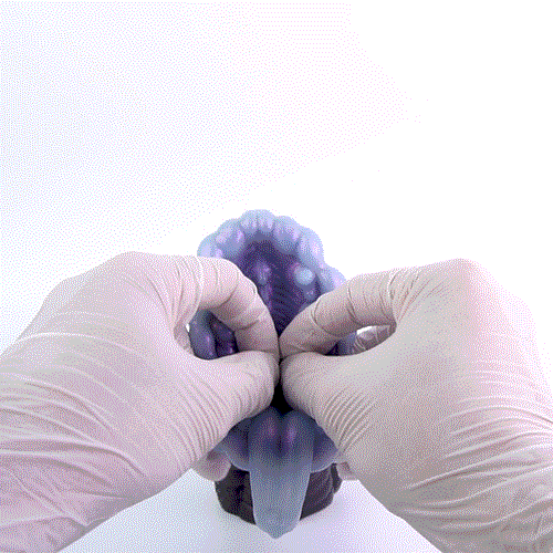 👾 Creature Maw Pocket Pussy – Fanged Beast Fantasy Silicone Stroker