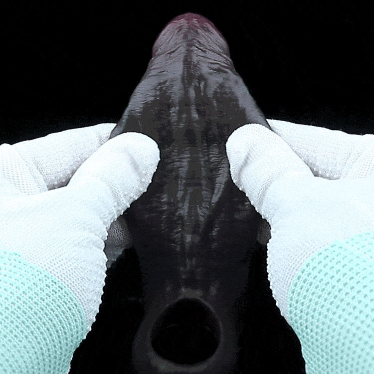 Open-End Penis Sleeve 🖤 Shadow Pulse – Sensory Control Silicone