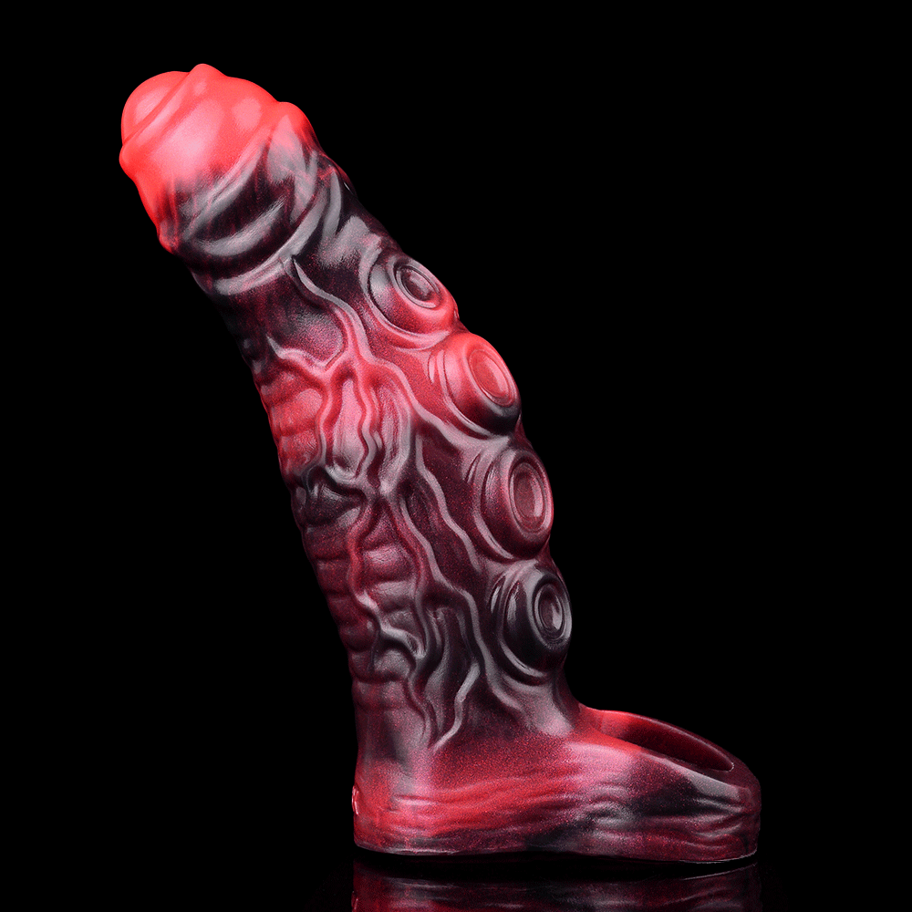 Fantasy Penis Sleeve with Vibration – BeastGasm Tentacle Toy