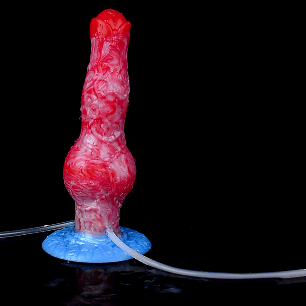 Mythical Stimulation with Cerberus Inflatable Dildo