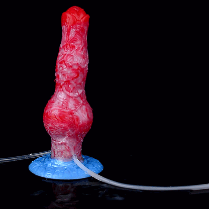 Mythical Stimulation with Cerberus Inflatable Dildo