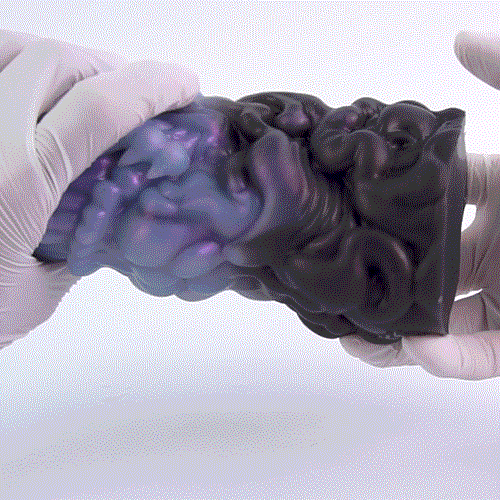 💋 Abyss Mouth Alien Fantasy Stroker – Platinum Silicone