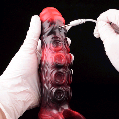 Fantasy Penis Sleeve with Vibration – BeastGasm Tentacle Toy