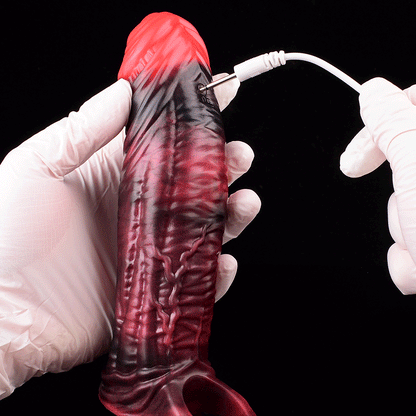 Kavan Crimson Cock Sleeve – Stretchable, Lifelike, Intense