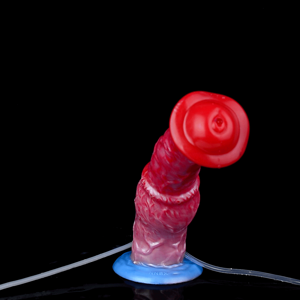 راقصة أصلية - ديلدو قابل للنفخ يقذف