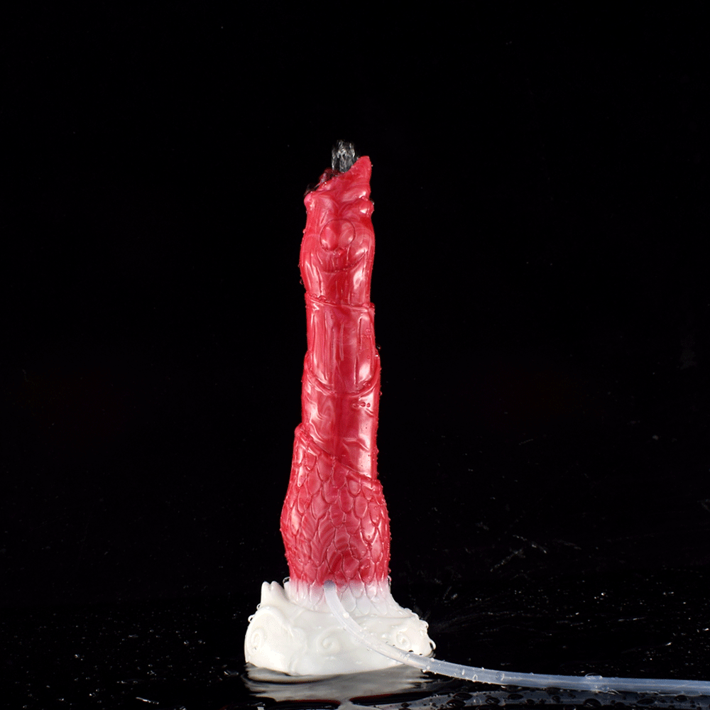 🦌 8.4-Inch Cotys - Deer Horn Alien Dildo with Ejaculating Function - BeastGasm