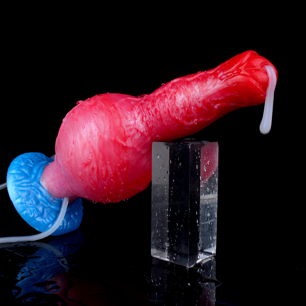 Mythical Stimulation with Cerberus Inflatable Dildo